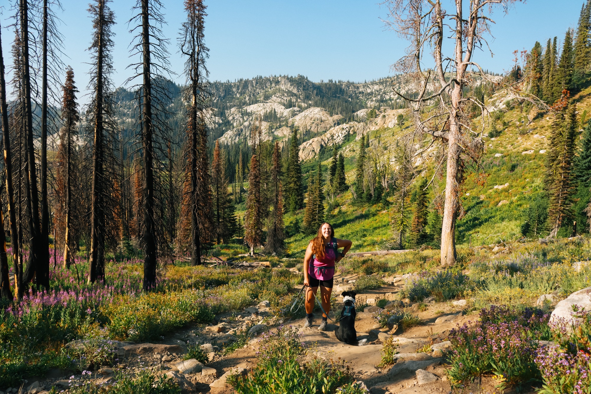 Guide to Hiking the Blue Lake Trail; Boise National Forest